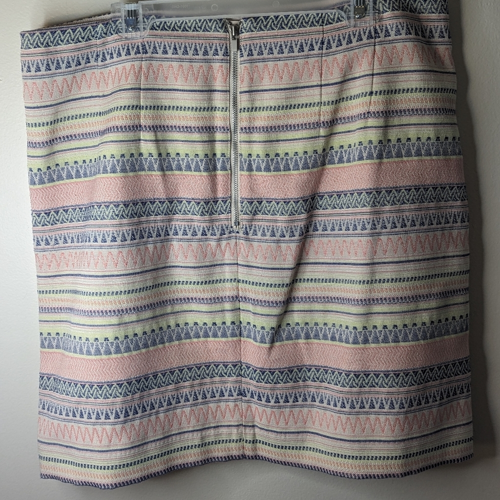 Loft Patterned Mini Skirt - image 3
